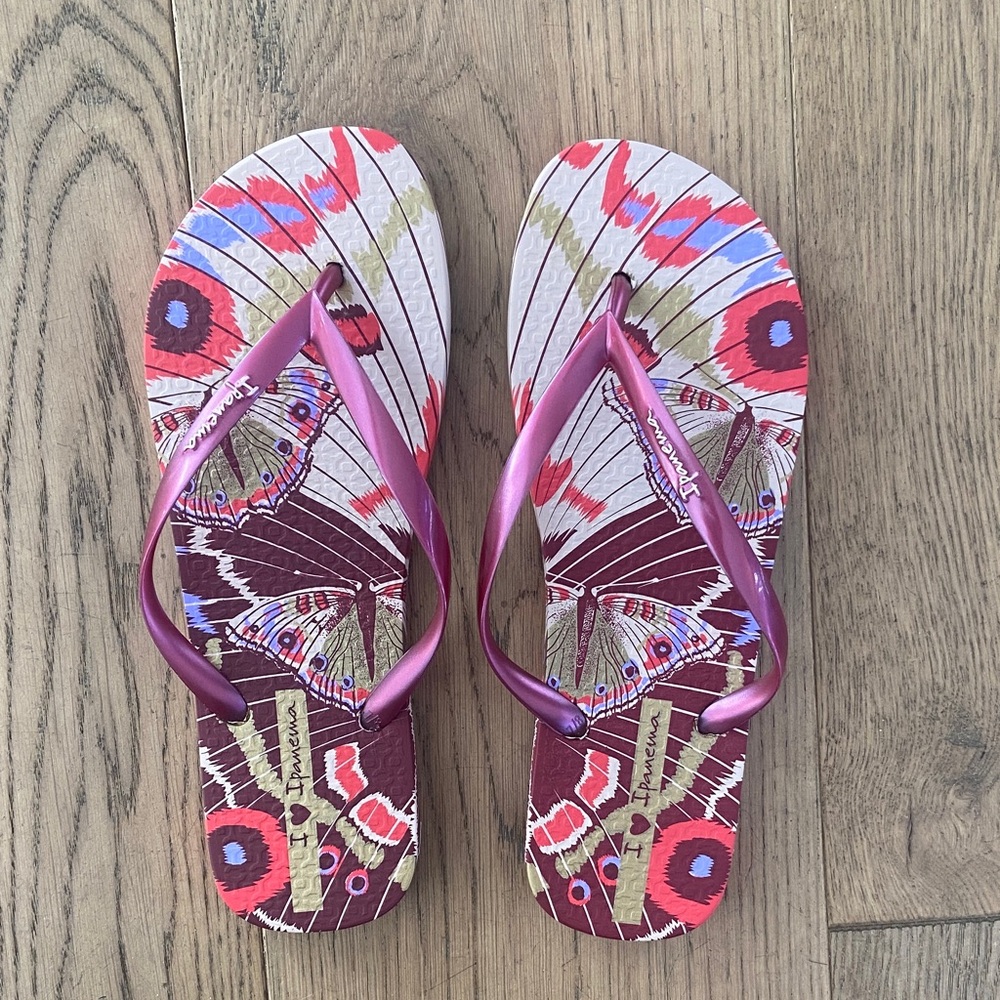 Ipanema Animal Print III Fem Flip Flops - Picture 2 of 7